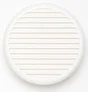 Grille d'aération abs naturel Diam.13.5 cm
