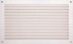 Grille d'aération abs naturel, L.23 x l.38 cm