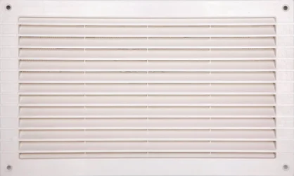Grille d'aération abs naturel, L.23 x l.38 cm