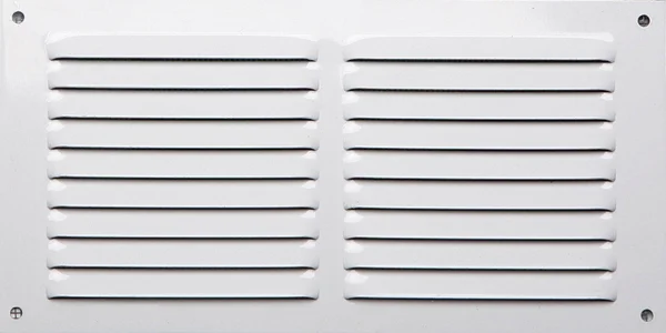Grille d'aération aluminium laqué, L.15 x l.30 cm