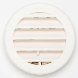 Grille d'aération abs naturel Diam.9.8 cm