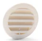 Grille d'aération abs naturel Diam.9.8 cm