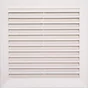 Grille d'aération abs naturel, L.18.2 x l.18.2 cm