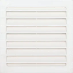 Grille d'aération abs naturel, L.14.5 x l.14.5 cm