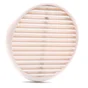 Grille d'aération abs naturel Diam.17.5 cm