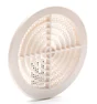Grille d'aération abs naturel Diam.18.2 cm