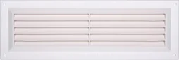 Grille d'aération abs naturel, L.9 X L.26 Cm