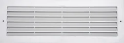Grille d'aération abs naturel, L.13 x l.37 cm