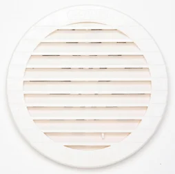 Grille d'aération abs naturel Diam.19 cm