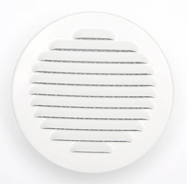 Grille d'aération aluminium laqué Diam.11 cm