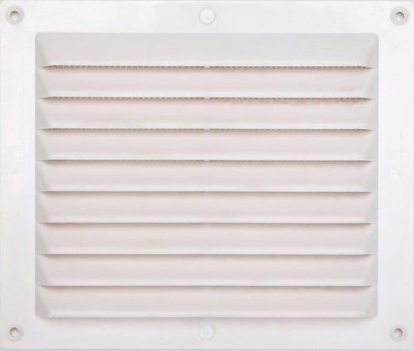 Grille d'aération abs naturel, L.14.6 x l.17.5 cm