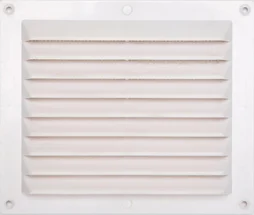 Grille d'aération abs naturel, L.14.6 x l.17.5 cm
