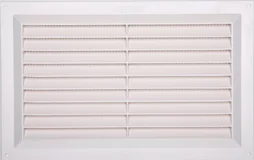 Grille d'aération abs naturel, L.16.5 x l.26 cm