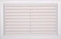Grille d'aération abs naturel, L.16.5 x l.26 cm