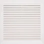 Grille d'aération abs naturel, L.23 x l.23 cm
