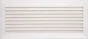 Grille d'aération abs naturel, L.13.5 x l.30.4 cm