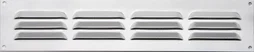 Grille d'aération aluminium anodisé, L.5 X L.24 cm