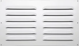 Grille d'aération aluminium laqué, L.30 x l.50 cm