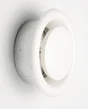 Bouche d'extraction acier laqué Diam. 16.4 cm