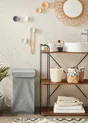 Panier à linge pliable, L.30 X H.55 X P.30 cm granit n°3