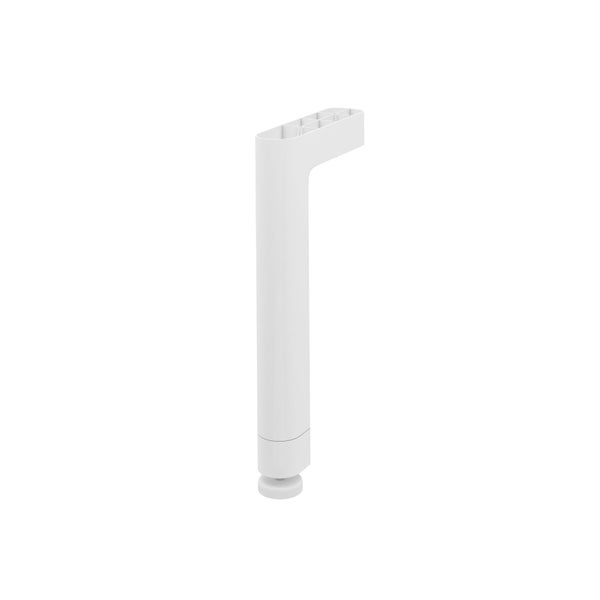 Lot de pieds, H.248 à 278cm, blanc-blanc 0, Remix