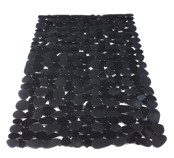 Tapis antidérapant gris pour baignoire, Stone SENSEA