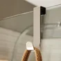 Crochet acier pour meuble hook