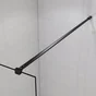 Paroi de douche à l'italienne, verre transparent, L.80 cm, Ep.8 mm, noir, Remix