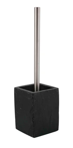 Brosse WC pierre Stone, noir-noir 0