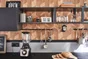 Barre de crédence 600 x 16 métal anthracite