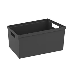 Boîte Plastique Anthracite Pour Barre De Crédence L.200 Cm X H.300Mm Delinia Id
