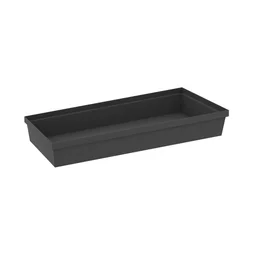 Boîte Plastique Anthracite Pour Barre De Crédence L.200 Cm X H.450Mm Delinia Id