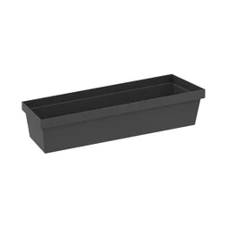 Boîte Plastique Anthracite Pour Barre De Crédence L.100 Cm X H.300Mm Delinia Id