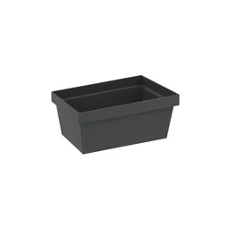 Boîte Plastique Anthracite Pour Barre De Crédence L.100 Cm X H.150Mm Delinia Id