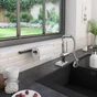 Etagère Acier Noir À Suspendre L.17.5 Mm X H.85.4 Mm Delinia Id