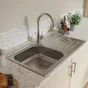 Porte-Éponge Inox Acier Brillant Brossé
