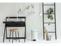 Poubelle De Cuisine 20 L À Pédale Brabantia Acier Inox Blanc