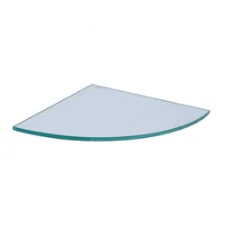 Tablette verre d'angle L. 20 cm MODUL