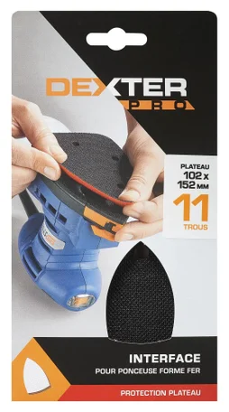Interface De Protection Dexter Pro Pour Ponceuse Delta, 102 X 152 Mm