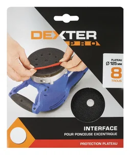 Patin Abrasif Dexter Pro, 125 Mm