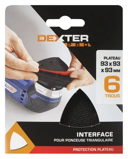 Interface De Protection Dexter Pro Pour Ponceuse Delta, 93 X 93 X 93 Mm