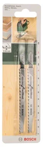 Lot De 2 Lames Coupe Fine Et Nette Bosch T308Bf Spéciale Parquet Et Stratifié