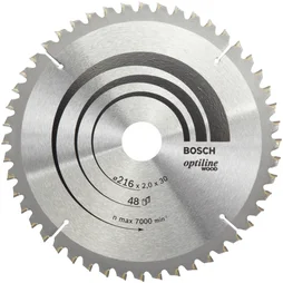 Lame Coupe Fine Et Nette Bosch Optiline Pour Finition Bois