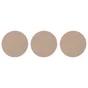 Lot de 3 disques abrasifs DEXTER PRO, 150 mm, grains 180