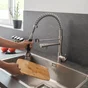 Mitigeur de cuisine avec douchette chromé DELINIA ALAIN