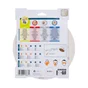 Lot de 5 disques abrasifs DEXTER, 225 mm, grains 40, plâtre