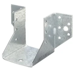 Support De Poteau Forme U Galvanisé Gah Alberts, 60X80 Mm