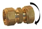 Raccord compression ecrou libre per f15x21 d12