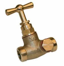 Robinet D'Arrêt Purgeur 2 Bouchons Mâle/Mâle 20 X 27Mm