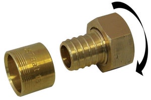 Raccord glissement ecrou libre per f20x27 d20